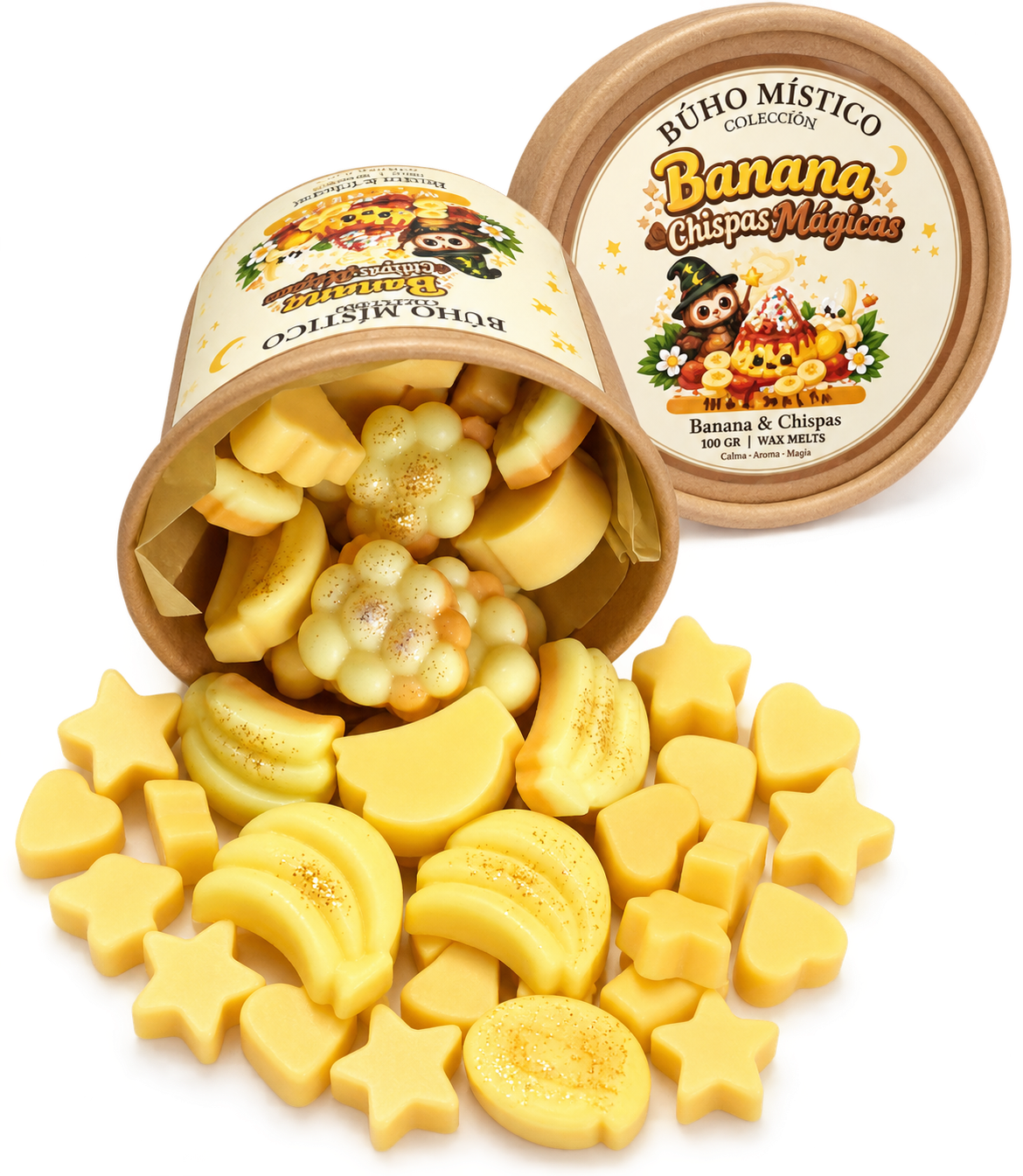 Banana & Chispas Mágicas